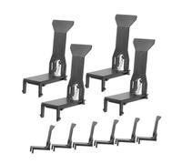 CLISPEED 10pcs Cash Register Money Tray Clips Black Cash Drawer Fixing Clamps Register Accessories for Small Business Organization