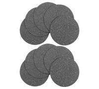 CLISPEED 10pcs Face Cleansing Sponge Set Made of Natural Wood Pulp Fiber, High Absorbency and Lightweight round Pads for Makeup Removal and Daily Skincare Routine at Home Or Travel