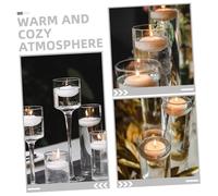 CLISPEED 10pcs Floating Candles for Weddings and Parties Lightweight Water Resistant Romantic Reception Decor for Birthday Celebrations and Candlelit Dinners