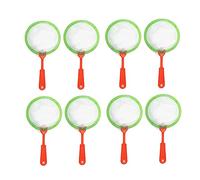 CLISPEED 10PCS Funny Simulated Net Bag Portable Outdoor Fishing for Catching Bugs Insects Butterflies and Fish for Home Beach Party Play Random Color Random Color