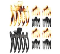 CLISPEED 10pcs Hair Claw Clamps Hair Claw Barrette Simple Plastic Resin Clips Create Casual Hairstyles Not Easy to Break Ladies Going out Dance Parties
