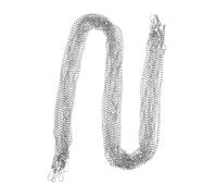 CLISPEED 10Pcs Heavy Duty Hanging Chains with Hooks for Ornaments Planters and Bird Feeders Versatile for Retail Displays and Trade Shows