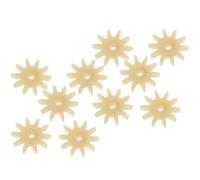 CLISPEED 10pcs High Precision Mini Plastic Gumball Machine Replacement Gears for Candy Dispenser Internal Mechanism Repair and Maintenance in Vending Machines