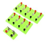 CLISPEED 10pcs Light Holder Kit for Physics Experiments Educational Screw Lamp Holders for DIY Electrical Circuits and Science Projects for School Teaching and Hands Learning