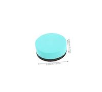 CLISPEED 10pcs Magnetic Round Whiteboard Erasers Bulk Compact Dry Erasers for Classroom Home Office Dustless Chalk White Board Cleaner