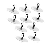 CLISPEED 10Pcs Mini Finger Cymbals Copper Musical Instruments for Handheld Percussion with Smooth Edges Practical Orff Classroom