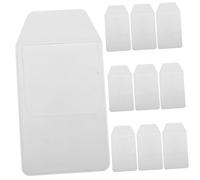 CLISPEED 10pcs Nurse Pen Organizer Bag Insert Type Storage Container for Pens Convenient Doctor Pencil Holder for Daily Use Stylish White Design for Office Healthcare