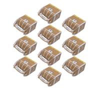 CLISPEED 10pcs Pirate Theme Cardboard Treasure Chest Candy Boxes for Birthday Party Favour, Lightweight and Easy to Store Paper Boxes for Costume Party Supplies