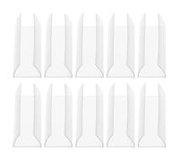 CLISPEED 10pcs Price Label Holder for Shopping Mall and Shops Sturdy Performance PVC and Pet Shelf Tag Display Holder Not Easy to Fall