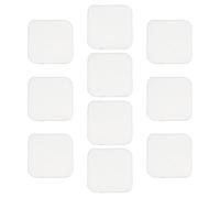 CLISPEED 10pcs Pure Cotton Face Towels for Feeding and Bathing, Soft Double-Layer Absorbent Washcloths that Do Not Shrink Or Irritate Skin, for New Moms and Dads