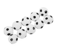 CLISPEED 10pcs Soccer Party Decorations Resin Mini Soccer Ball Pendant Charms Unique 3d Design for DIY Bracelets and Necklaces Portable Football Accessories and Presents