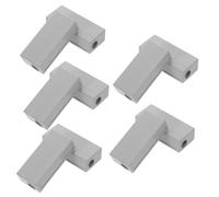 CLISPEED 10PCS Solid Copper Wire Terminal Blocks 2.5-16mm² Screw Connection Bus Bar Block with Plastic Shell for Electrical Grounding and Power Distribution in DIY and Automotive