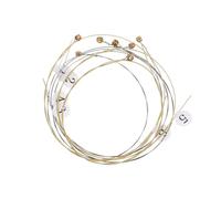 CLISPEED 10Pcs Steel Lyre Strings Replacement Lyre Accessories with Standard Tension for Smooth Tuning and Rich Tone Practical Musical Instrument Supplies