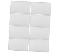 CLISPEED 10pcs Vinyl Record Cleaning Sponge Durable Non Scratch Turntable Brush for Removing Debris From Grooves Professional Vinyl Record Cleaner Tool with Comfortable Grip