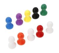 CLISPEED 10pcs Wooden Pawn Game Pieces for Chess Tabletop Games Replacement Accessories Crafted From Quality Enhance Your Gaming Experience