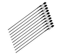 CLISPEED 12pcs Alligator Clip Sticks Set with PVC Coated Steel Rods for Model Painting and Airbrush Crafts, Small Metal Picture Holders for DIY Hobby and Coloring Projects