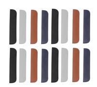 CLISPEED 12pcs Leather Fountain Pen Case Pen Sleeve Case Assorted Color Fine Workmanship Easy to Use Easy to Clean Gift for Christmas Can Be Put into A Briefcase