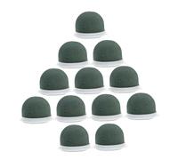 CLISPEED 12pcs Mini Floral Foam Round Blocks Lightweight Flower Arrangement Holder for DIY Wedding Dried Fresh Flowers Wine Bottle Decor Floral Craft Supplies