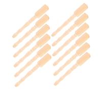 CLISPEED 12pcs Scale Miniature Dollhouse Furniture Legs Unfinished Table Feet for DIY Dollhouse Accessories Replacement and Decoration