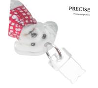 CLISPEED 15pcs Dog Charm Dust Plug Mobile Dustproof Charging Port Protectors for Phones Resin Anti-dust Phone Accessories