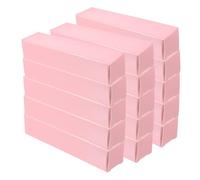 CLISPEED 15pcs Lipstick Packing Boxes Lip Gloss Wrapping Boxes Paper Material Protecting Products from Damage Easy to Assemble Elegantly Designed Pink Lip Gloss Packaging for Beauty Use