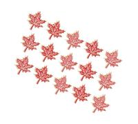 CLISPEED 15PCS Metal Maple Leaf Lapel Pins Autumn Jewelry Accessories for Women and Men Lightweight Brooches for Canada Day Thanksgiving Souvenirs Versatile Backpack and Formal Wear Pins