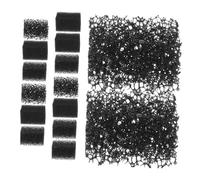 CLISPEED 15pcs Special Effects Makeup Sponge Makeup Sponges Halloween Party Decoration Halloween Costume Props Black