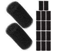 CLISPEED 16pcs Aquarium Sponge Filter Sleeve Compatible with Polaris Hose Intake Protector Sponge Cover for Fish Tank Pre-filter Foam Guard Calms Water Flow and Prevents Debris Blockage