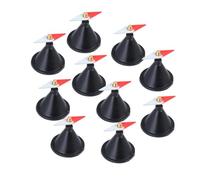 CLISPEED 16pcs Wing Shaped Magnetic Needle for Physics Teaching Mini Small Magnetic Needles with Base Science Experiment Equipment and Molecular Model Simulation Random Color