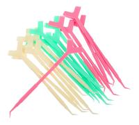 CLISPEED 18pcs Eyelash Extension Brush Set with Y-Shaped Plastic Grafting Eyelash Aid, Comfortable to Hold Lash Lift Tool for Professional and Home Use