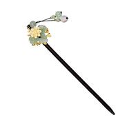 CLISPEED 1pc Antique Hair Stick Chinese Retro Hairpin Elegant Wooden Hair Accessory for Traditional Costumes Vintage Chic Design for Hanfu Qipao Performances
