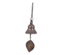CLISPEED 1Pc Creative Hanging Bell Wind Chime for Garden Decor Mini Copper Temple Bell with Vintage Design Diameter for Home and Outdoor Spaces for Family and Friends