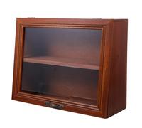 CLISPEED 1pc Desktop Sundries Organizer Multi-functional Cup Storage Box for Home Storage Tea Set Cosmetics Display Rustproof Holder Neat Space-saving