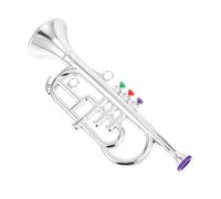 CLISPEED 1pc Imitation Trumpet Toy for Boys and Girls Early Learning Musical Instrument for Safe Design for Confident Performance for Stage Props and Fun Play