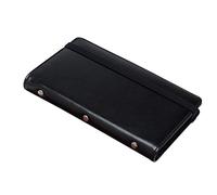 CLISPEED 1pc Large Capacity Business Cards Holder PU Leather Portable Name Cards Case with Slots Elegant and Fashionable Design for Professionals and Entrepreneurs for Blazer Pocket Purse