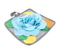 CLISPEED 1pc Polar Fleece Snuffle Mat for Rabbits Guinea Pigs Interactive Feeding Pad Non Slip Base Encourages Foraging Sniffing Easy to Clean Durable