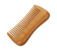 CLISPEED 1pc Wooden Massage Comb Natural Static Hairdressing Tool for Women Premium Boxwood Wide Tooth Styling Comb Durable Chic Hair Styling Accessory
