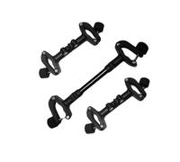 CLISPEED 1set Adjustable Stroller Connector for Twins Durable Converts Two Single Strollers into Twin Compatible Umbrella Easy Installation