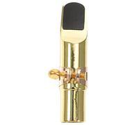 CLISPEED 1Set Alto Saxophone Mouthpiece Kit Professional Accessories with Caps and Ligatures Compatible with Saxophone and Clarinet Simple Design for Easy Use for Musicians