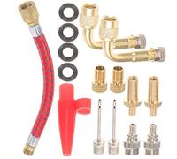 CLISPEED 1Set Bike Valve Adapter for Tire Inflation Ball Pumping Compatible with Presta Valves Durable Tools for Easy Inflation of Bicycles
