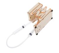 CLISPEED 1Set DIY Hydraulic Lift Stand for Height Laboratory Jack Platform for Science Experiments Easy Assembly Educational Plaything Creative Thinking and Engaging Play