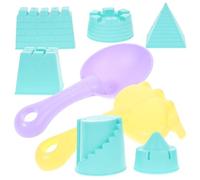 CLISPEED 1Set Portable Sand for Bright Color Beach Castle Making and Sand Digging for Outdoor Fun Promotes Imagination and Coordination