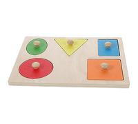CLISPEED 1Set Shape Matching for Educational Geometric Blocks for Creative Play Birthday for Boys and Kindergarten Teaching Aid