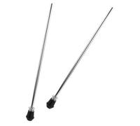 CLISPEED 2 Pcs Bass Drum Legs Kit Metal Floor Foot Replacement Drum Holder Compact Lightweight Easy Installation for Instrument Support