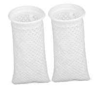 CLISPEED 2 Pcs Honeycomb Filter Sock Aquarium Filter Media Bag Mesh Filtration for Saltwater Fish Tanks and Sinks with Easy Installation