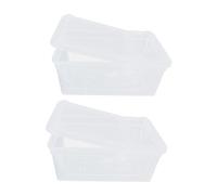 CLISPEED 2 Pcs Reptile Feeding Box Pets Food Container for Insects Breeding for Turtles Praying Mantis Snakes and Other Reptiles with Ventilation Design