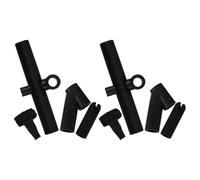 CLISPEED 2 Sets 8pcs Plastic Kite Frame Connectors Kit DIY Plastic Kite Support Rods Tee Connectors for 1.8m and Replacement Parts Suitable for Outdoor Flying and