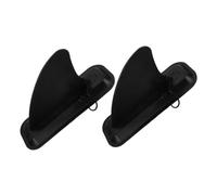 CLISPEED 2 Sets Detachable Slide-in Paddleboard Fin for Surfboards Kayaks Sups Water Stabilizer Balance Tool Enhances Control Maneuverability and Speed Compatible with Boards
