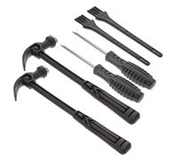 CLISPEED 2 Sets Dig Tool Lightweight Educational Archaeological Excavation Kit with Hammer and Brush for Fine Motor Skill Development and Dinosaur Fossil Digging Play