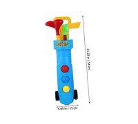 CLISPEED 2 Sets Educational Golf Set Portable Mini Golf Sports Game for Boys and Indoor Outdoor Plaything to Develop Coordination Imagination and Patience Lightweight Gift Random Color
